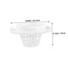 3pcs Mop Bucket Strainer Basket for Efficient Floor Cleaning Plastic Design with Optimized Drainage Ergonomic and for Household Use view 2