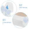 10pcs Easter Bunny Themed Treat Boxes for Party Favors Durable Cookie Boxes for Present Giving for Showers Birthdays and Holiday Celebrations Pink view 2
