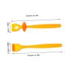 4Pcs Oral Mobility Trainer Ergonomic Tongue Retaining Device for Speech Therapy Oral Motor Tools for Communication and Articulation Practice Lightweight and Durable view 2