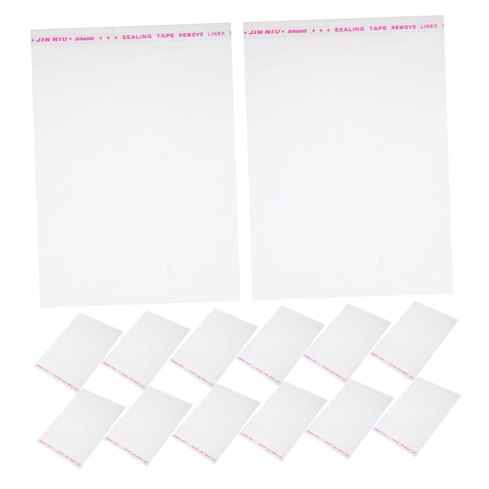 300Pcs Clear Resealable Cellophane Bags Durable Self Sealing Treat Packaging for Cookies Candy and Snacks for Party Favors and Special Occasions