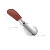 Foldable Metal Shoe Horn Portable Stainless Steel Shoe Helper with PU Sleeve for Easy Shoe Assistance for Adults Travel Essential for Home Outdoors view 2