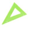 Triangle Ruler for Blind People Multi Functional Ergonomic Measuring Tool for and Vocational Training Supports Independent Learning for Visually Impaired view 1
