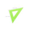 Triangle Ruler for Blind People Multi Functional Ergonomic Measuring Tool for and Vocational Training Supports Independent Learning for Visually Impaired view 2