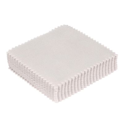 100pcs Microfiber Cleaning Cloths for Eyeglasses Jewelry Screens Non Scratch Reusable Portable Grey for Go Cleaning and Maintenance
