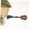 Wooden Cushion Hair Brush - Scalp Massage Comb Detangler Paddle Comb with Cushion Wet and Dry Hair Styling Accessories for Women view 4