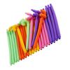 30Pcs Bendable Drinking Straws Disposable Plastic Straws for Parties Showers and Events Durable Material for Juices Shakes and Smoothies Random Color view 4