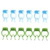 12Pcs Portable Nose Bleed Stoppers Clips for Lung Breathing Training Durable Nasal Clips for Household Use Compact and Easy to Carry for Travel and Outdoor Activities view 1