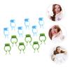 12Pcs Portable Nose Bleed Stoppers Clips for Lung Breathing Training Durable Nasal Clips for Household Use Compact and Easy to Carry for Travel and Outdoor Activities view 3