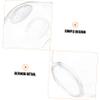 PartyKindom 8pcs Cupping Glass Therapy Kit Suction Cupping Cups for Muscle Acupoint Cups Chinese Therapy Tools Glass Jars view 4