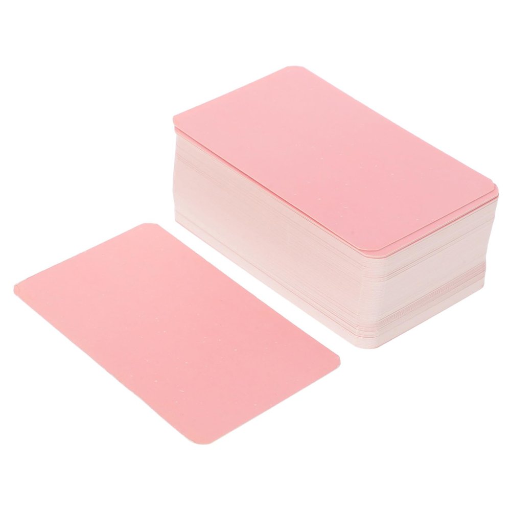 100Pcs DIY Blank Note Cards Convenient Multi Function Message Supply for Vocabulary Word Cards Lightweight with Smooth Surface for Schedules Do