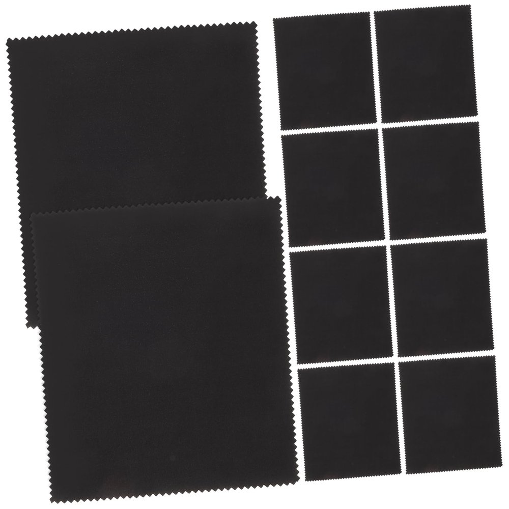 20Pcs Microfiber Cleaning Cloth for Electronic Devices Soft Durable Wiping Cloths for Screens Glasses and Optics for Lcds Smartphones and More