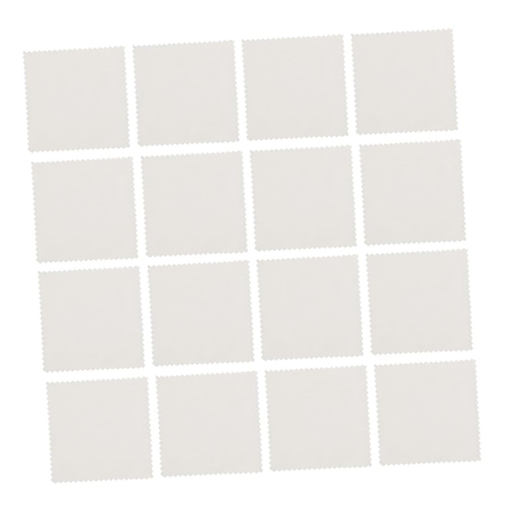 100pcs Suede Cleaning Cloth Jewelry Silver Polishing Cloth Glasses Lens Cleaning Cloth Eye Glasses Lens Cleaner Cloth Watch Polishing Cloth Eyeglass Cloth for Cleaning Grey