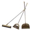 1 Set Long Handle Broom and Dustpan Scraper Home Cleaning Durable Ergonomic Design with Hair Comb for Indoor and Outdoor Use view 1