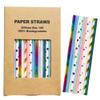 100 Pcs Mixed 10 Styles Metallic Foil Paper Straws, Colorful Birthday Wedding Soiree Party Drinking Straws, Kids Rainbow Gold Aqua Blue White Pink Green Silver Iridescent Cake Pop Sticks (Shiny Party) view 1