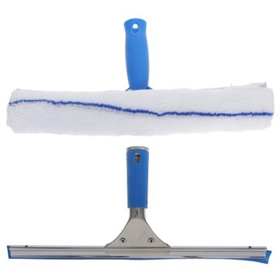 1 Set Window Squeegee: Handheld Window Squeegee Cleaning Soft Cloth Glass Tile and Marble Cleaning - for Home Use