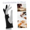 1Pair High Elasticity Drawing Tablet Gloves Accidental Touch Design Finger Style for Left Right Hands Lightweight Breathable for Artists Compatible with Touch Devices view 3