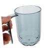 3pcs Modern Toothbrush Cups Set Versatile Household Toothbrush Holders for Brushing Rinsing Travel Durable Plastic Tumbler Stylish Transparent Easy to Clean Maintain view 4