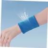 2Pairs Cooling Wrist Sleeves of Sports Wrist Braces for Men Women Breathable and Thin Athletic Wrist Covers Ice for Comfort and Sweat Absorption Night view 3