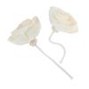 2pcs Flower Diffuser Sticks Decorative Artificial Floral Diffuser with Cotton Wick for Home Office Bedroom Aesthetic Maintenance Scented Flower Replacement Refills view 1
