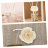2pcs Flower Diffuser Sticks Decorative Artificial Floral Diffuser with Cotton Wick for Home Office Bedroom Aesthetic Maintenance Scented Flower Replacement Refills view 3