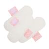 3Pcs Washable Reusable Sanitary Pads for Women Soft Breathable Cotton Menstrual Pads with Snap Button Leak Resistant Period Underwear Liners for Postpartum view 1