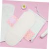 3Pcs Washable Reusable Sanitary Pads for Women Soft Breathable Cotton Menstrual Pads with Snap Button Leak Resistant Period Underwear Liners for Postpartum view 3