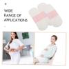 3Pcs Washable Reusable Sanitary Pads for Women Soft Breathable Cotton Menstrual Pads with Snap Button Leak Resistant Period Underwear Liners for Postpartum view 4