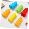 15Pcs Silicone Finger Protectors Versatile Finger Caps for Sewing Ironing and Needlework Flexible Reusable and Easy Complete Coverage view 2