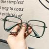 AOOLIA Stylish Square Reading Glasses for Women Men, TR90 Metal Eyeglasses Frame Reader, Blue Light Blocking Glasses Computer (Green, 4, x) view 3