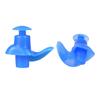 15 Pairs Silicone for Swimmers Ergonomic Design Lightweight Includes Storage Case for Preventing Swimmer Ear Blue view 1