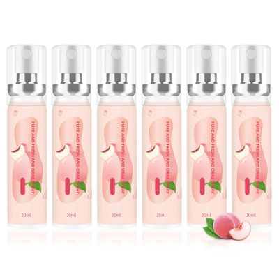 6PCS Oral Breath Spray, Fruit Flavor Mouth Spray Breath Freshener Oral Care, Portable Long Lasting Refreshing Mouth Spray