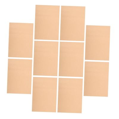10Pcs Braille Learning Papers for Blind People Durable Braille Writing Compatible with Line Line Boards for Braille Practice and Skill Enhancement
