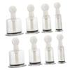 UTHCLO 8Pcs Vacuum Cupping Therapy Cups for Body Massage Physical Therapy Relief and Improved Circulation Transparent for Full Body Use view 1