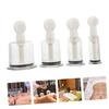 UTHCLO 8Pcs Vacuum Cupping Therapy Cups for Body Massage Physical Therapy Relief and Improved Circulation Transparent for Full Body Use view 4