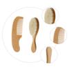 1Set Portable Wool Brush and Comb for Washing Head Massage Comb with Smooth Handle Design Lightweight and Durable Material for Easy Use view 3