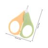 Abaodam 2pcs Boy Girl Boy Girl Nail Clippers Fingernail Scissors Trimmer and Newborns view 2