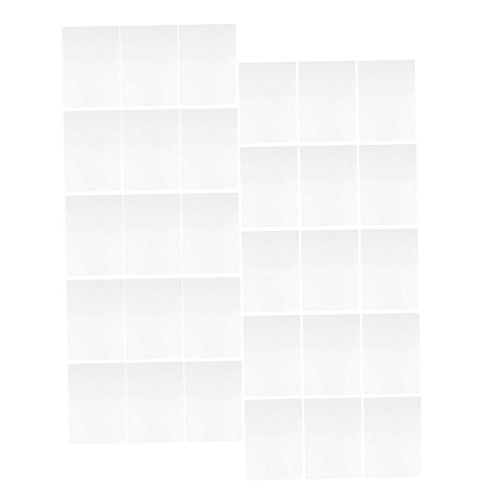 100pcs White Tissue Paper for Textile Storage Unbuffered Archival Wrapping Sheets Easy to Shape Fold Cut for Crafts Clothing Protection