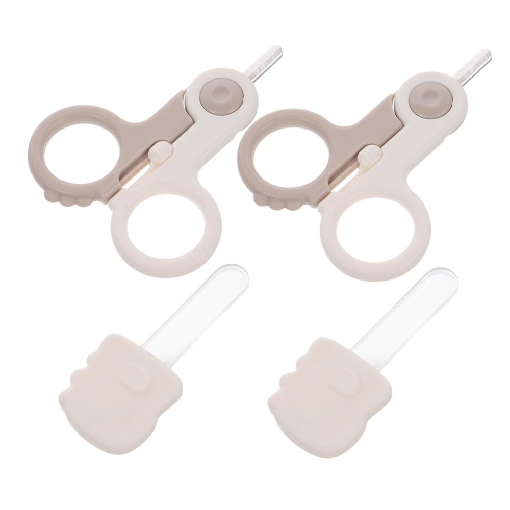 Abaodam Boy Girl Nail Clippers Set Boy Girl Nail Trimmer Newborn Safety Scissor Manicure Kit File
