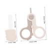 Abaodam Boy Girl Nail Clippers Set Boy Girl Nail Trimmer Newborn Safety Scissor Manicure Kit File view 2