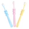 3Pcs Cartoon Toothbrushes Extra Soft Bristles Toothbrushes for Ages Ergonomic Design Fun Rabbit Colors Gentle Cleaning for Little Teeth view 1