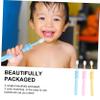 3Pcs Cartoon Toothbrushes Extra Soft Bristles Toothbrushes for Ages Ergonomic Design Fun Rabbit Colors Gentle Cleaning for Little Teeth view 4