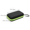 1Pc Portable Eva Storage Bag Shockproof Case with Lanyard Compatible with Infrared Thermometers Compact Design for Easy Travel Durable Black view 2