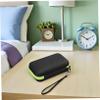 1Pc Portable Eva Storage Bag Shockproof Case with Lanyard Compatible with Infrared Thermometers Compact Design for Easy Travel Durable Black view 4