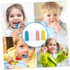 UTHCLO 12pcs Silicone Finger Toothbrush Oral Toothbrush Pack for Boys and Girls Boy Girl Oral Care view 3