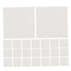 100pcs Suede Cleaning Cloth Jewelry Cleaning Cloth for Winds Instruments Camera Lens Cleaning Cloth Silver Polishing Cloth Lens Cloths Eyeglasses Eyeglass Cleaning Cloth Grey view 1