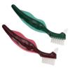 VICASKY Dual-Head Dentures Brush 2pcs Hard Bristle Dental Appliance Care Tool for Seniors Multi-Purpose Oral Device Cleaner for False Teeth and Braces view 1