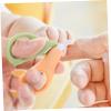 Abaodam Baby Nail Scissors for Newborns Stainless Steel Round Tip Nail Clippers for Infants and Toddlers Comfortable to Hold Design for Precise Grooming view 4