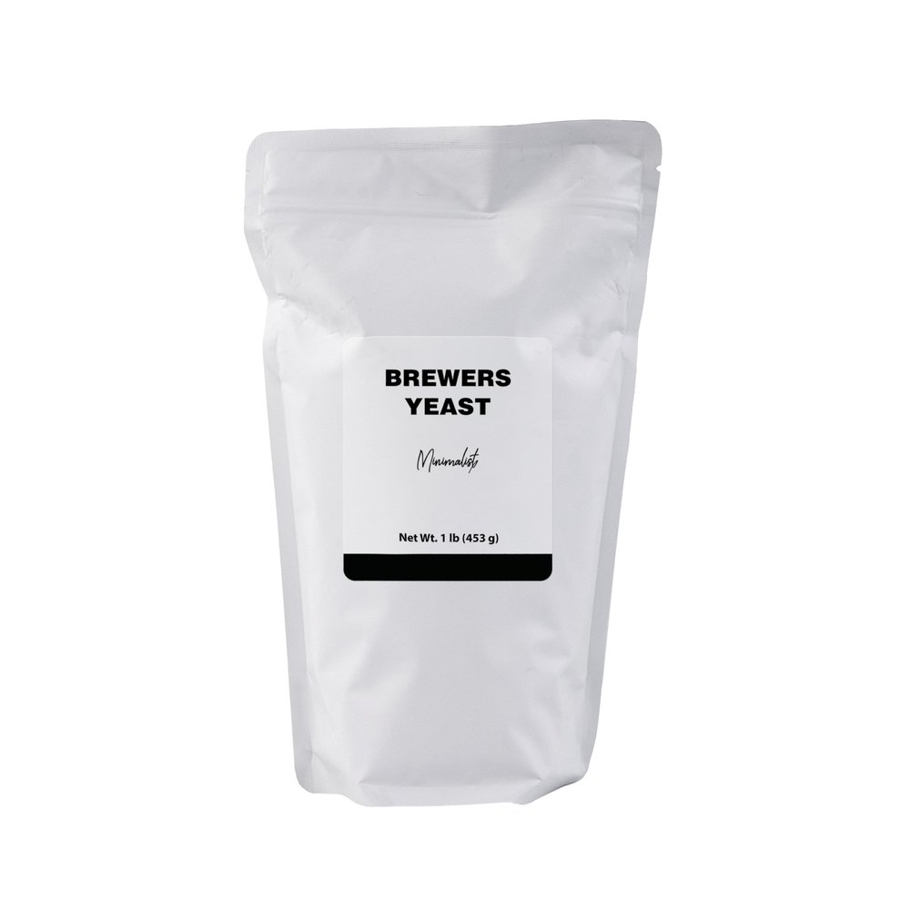 Minimalist Brewer's Yeast, For Baking and Nutritional Supplement, Packaged in a Resealable Bag (16 Ounce)