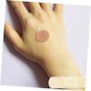 50Pcs Flexible Fabric Bandages Non Stick Oval Spot Bandages for Finger Tips Small Areas Breathable Comfortable for Active Lifestyles Scrapes view 4
