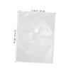 100Pcs Clear Self Adhesive Cello Bags Durable Opp Packing Bags for Clothing Bakery Use Strong Peel Seal Closure for Presents and Events view 2